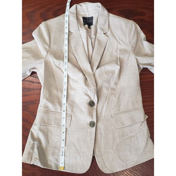 The Limited Collection Light Tan 2 Button Up Long Sleeved Blazer Suit Jacket - Picture 5 of 6